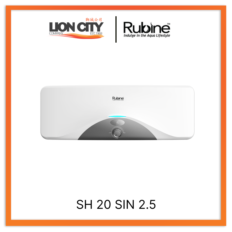 Rubine SH 20 SIN 2.5 Electric Storage Water Heater