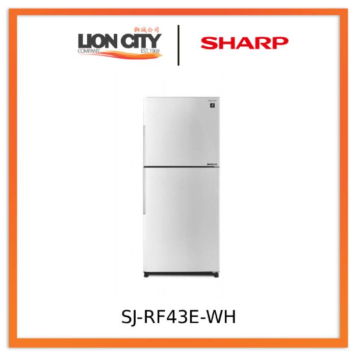 Sharp SJ-RF43E-DS/SL/PK/BL/WH 427L 2 Door Refrigerator