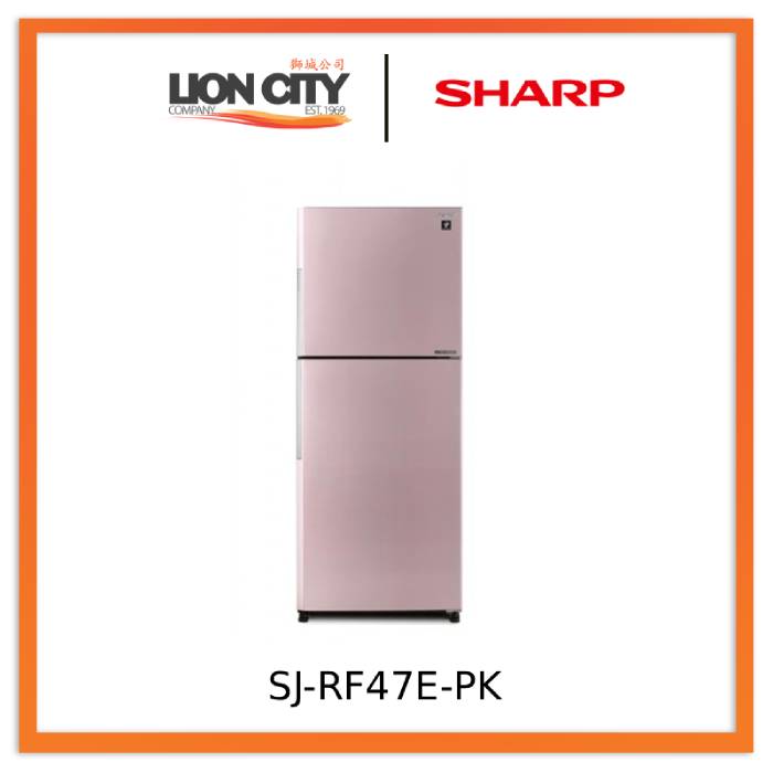 Sharp SJ-RF47E-DS/SL/PK/BL/WH 469L 2 Door Refrigerator