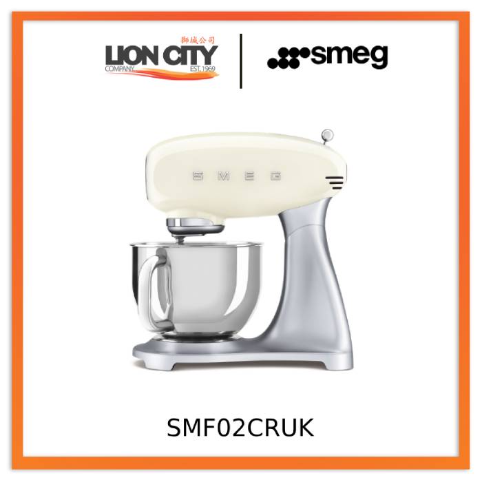 Smeg SMF02RDUK/BLUK/CRUK/PGUK/PBUK Stand Mixer 50's Style