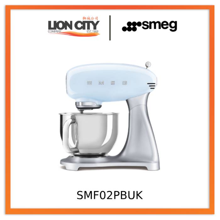 Smeg SMF02RDUK/BLUK/CRUK/PGUK/PBUK Stand Mixer 50's Style