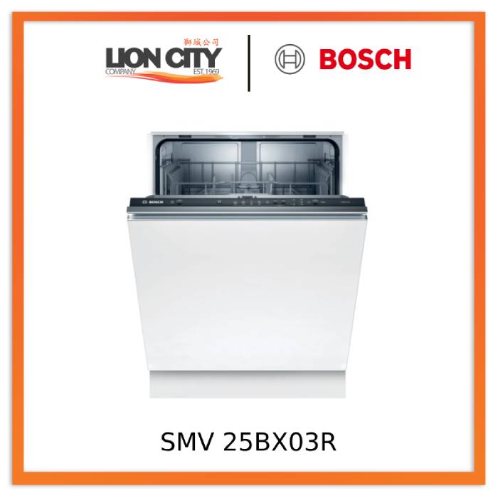 Bosch SMV25BX03R Series 2 Fully-integrated dishwasher 60 cm