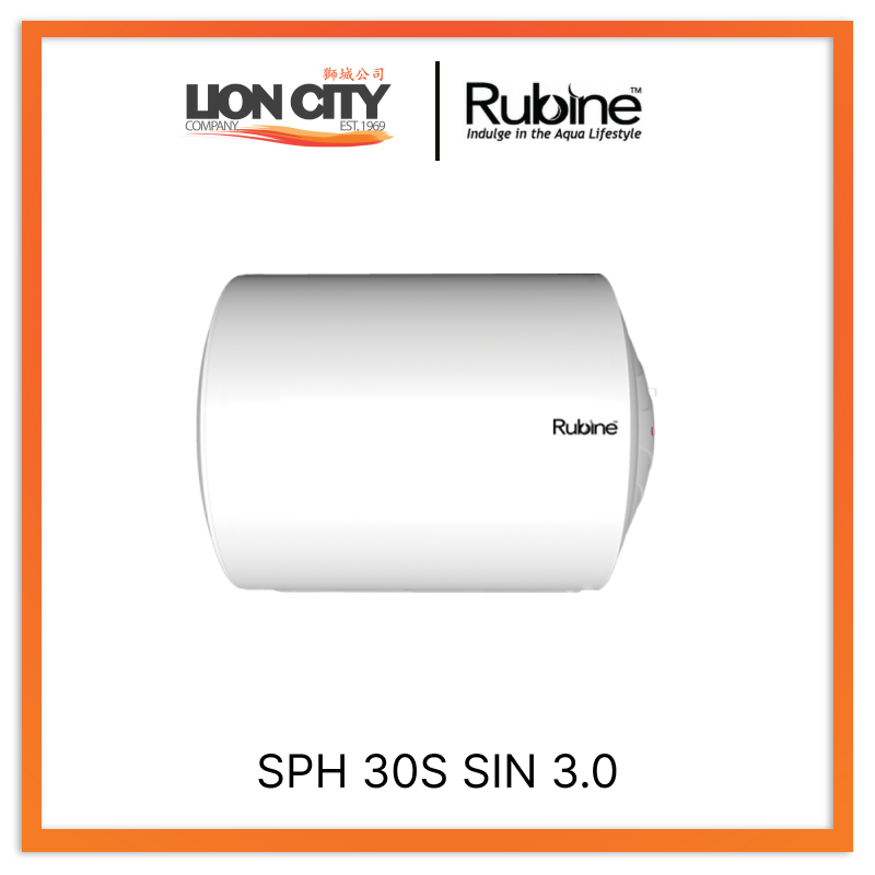 Rubine SPH 30S SIN 3.0 Electric Storage Water Heater