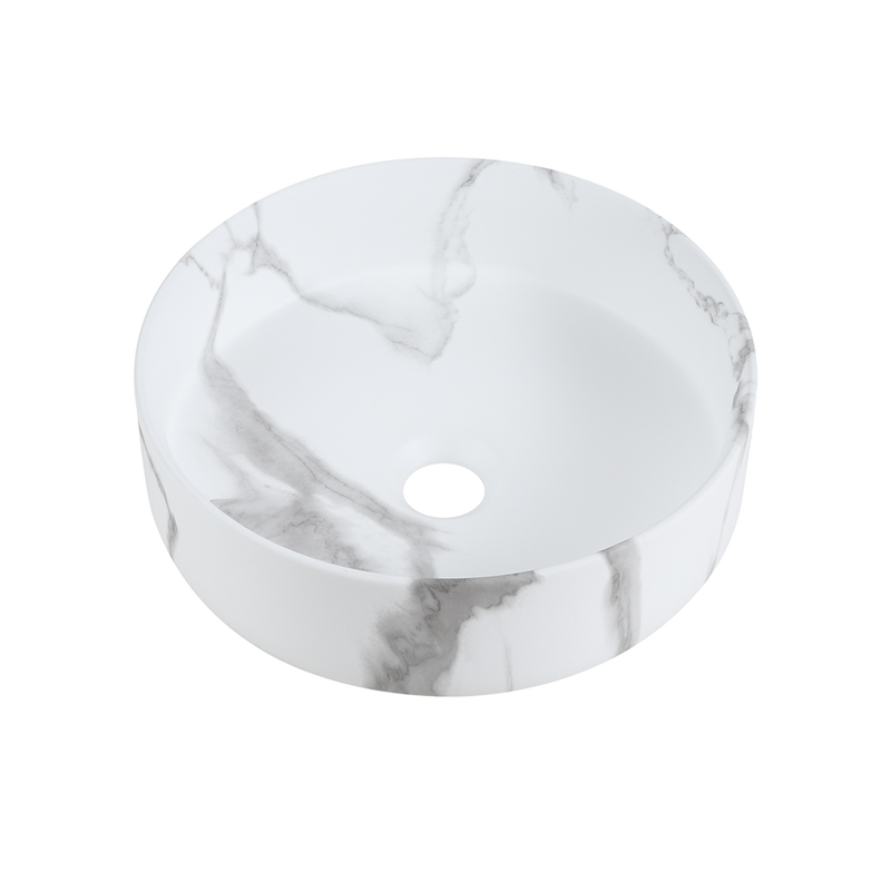 Rubine SPIN 36-VW Ceramic Basin Stone Design