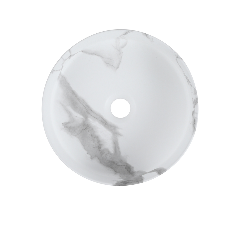 Rubine SPIN 36-VW Ceramic Basin Stone Design