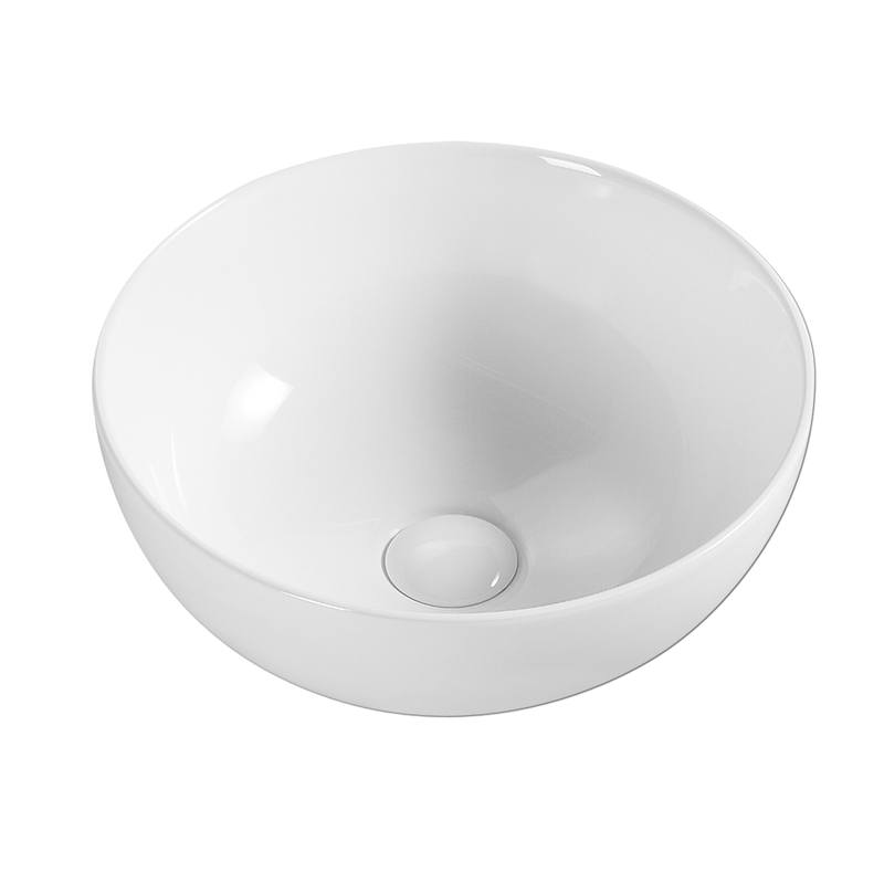 Rubine SPIN 40B Ceramic Basin Gloss White