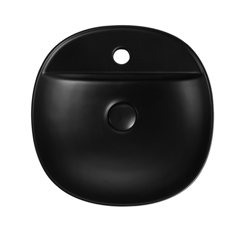 Rubine SPIN 40M-BK Ceramic Basin Matte Black