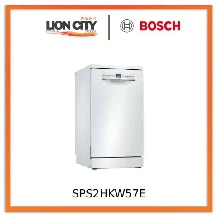Bosch SPS2HKW57E 2 Free-standing dishwasher 45 cm White