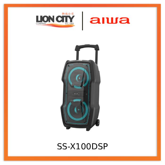 AIWA SS-X100DSP Party Speaker