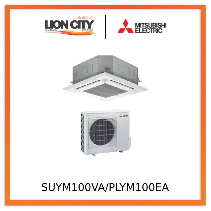 Mitsubishi SUYM100VA/PLYM100EA Cassette Aircon