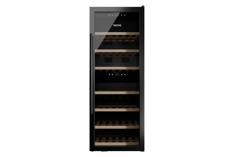 Tecno 113 Bottles Dual Zone Wine Chiller SW 126BK