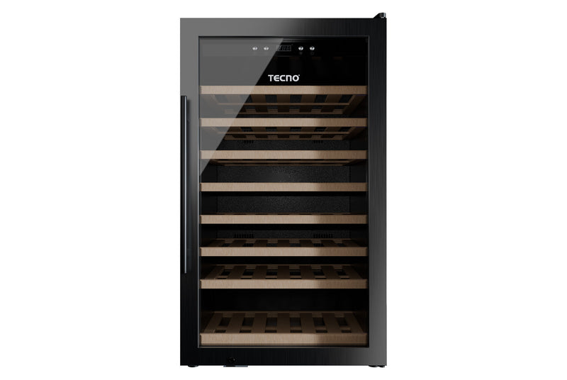 Tecno 68 Bottles Single Zone Wine Chiller SW 75BK