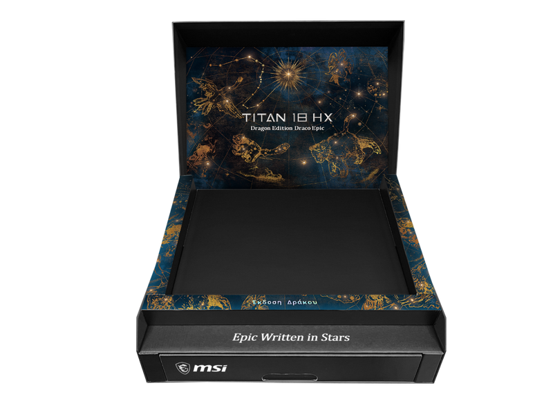 MSI Titan 18 HX Dragon Edition Draco Epic A2WJ-1247SG 18" UHD+ 240Hz Gaming Laptop Intel Core Ultra 9 290HX RTX 5090 96GB 4TB