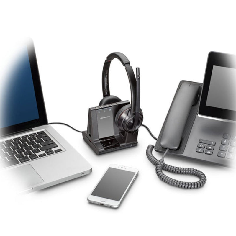 HP Poly Savi 8210 UC Office Mono DECT Headset