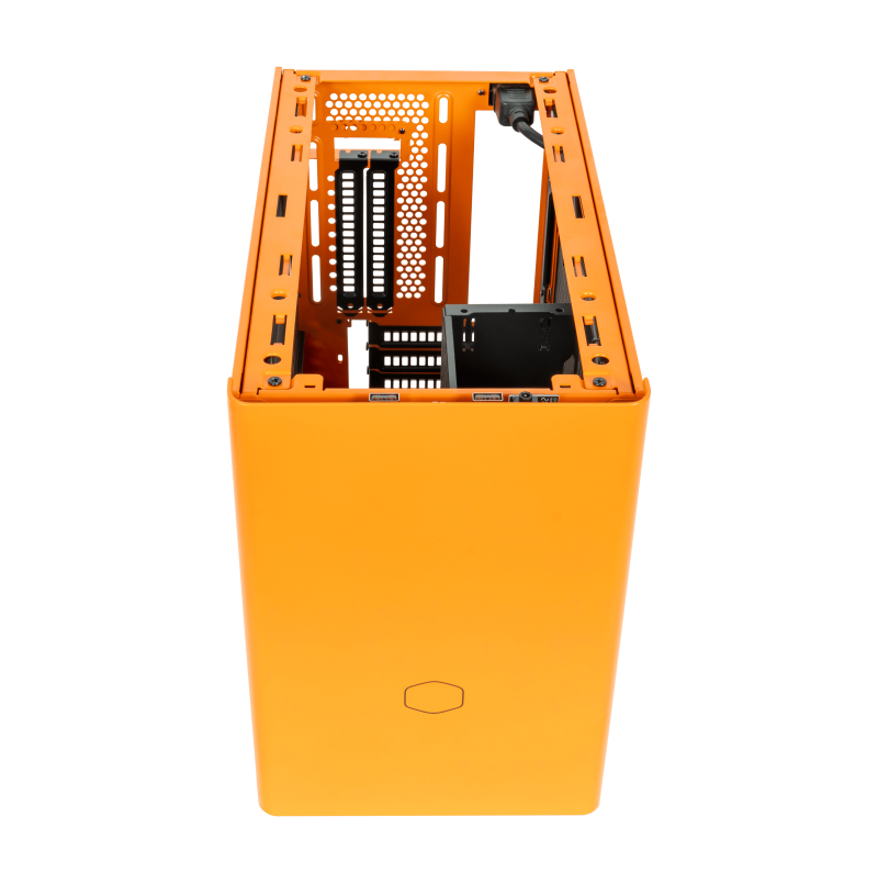 Cooler Master MCB-NR200P-OCNN-S00 CM MASTERBOX NR200P SFF m-ITX Case With T.G Orange