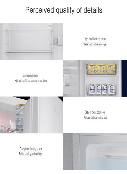 Haier 90litres Bar Fridge BC-90GHSDE0W9 1 year warranty 3pin plug