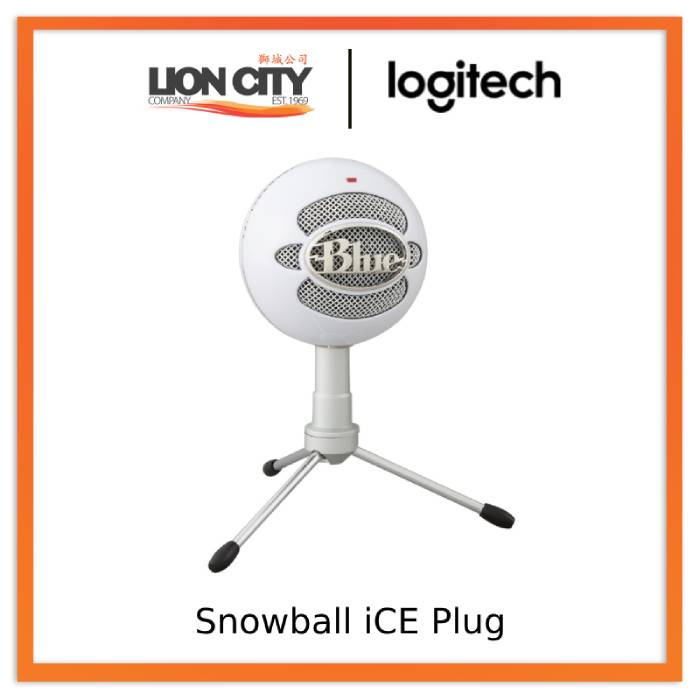 Blue Microphones Snowball iCE Plug 'n Play USB Microphone for Recording, Podcasting, Broadcasting, Twitch Streaming