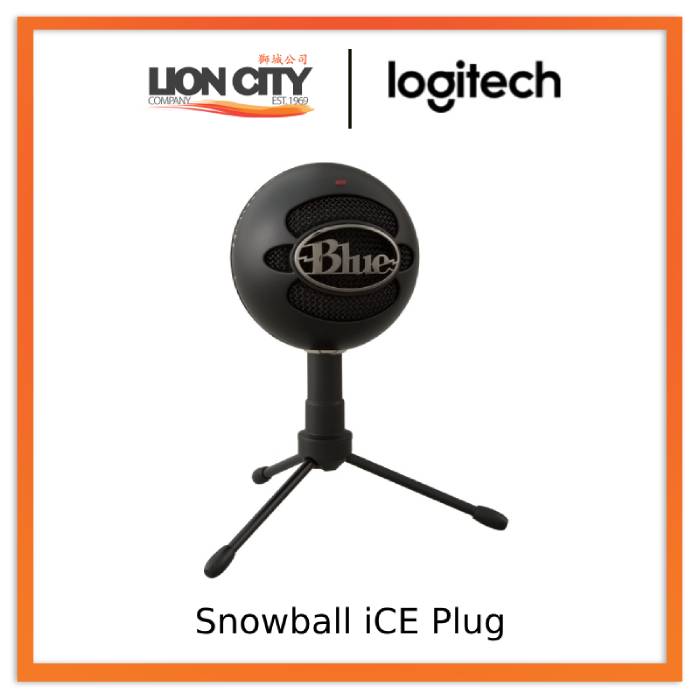 Blue Microphones Snowball iCE Plug 'n Play USB Microphone for Recording, Podcasting, Broadcasting, Twitch Streaming