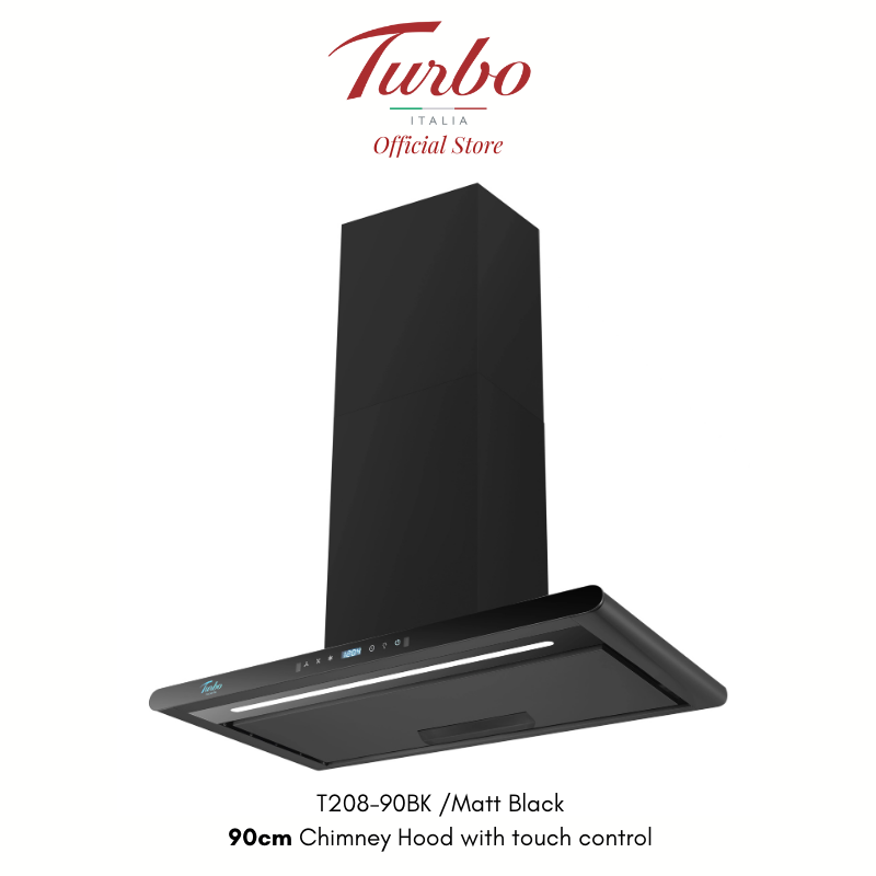 Turbo Italia T208 Series 90cm Chimney Hood