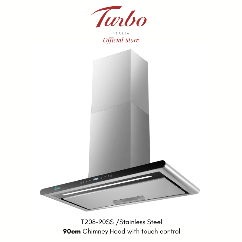 Turbo Italia T208 Series 90cm Chimney Hood