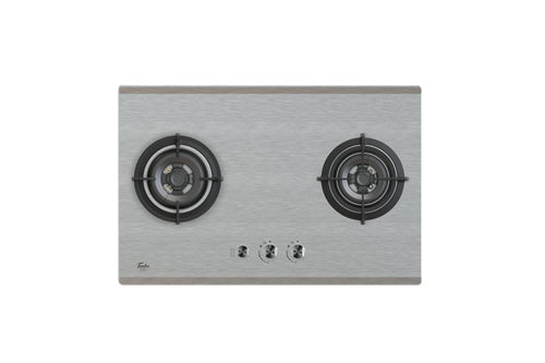 Turbo Incanto T772SSV 77cm 2-Burner Stainless Steel Built-in Hob