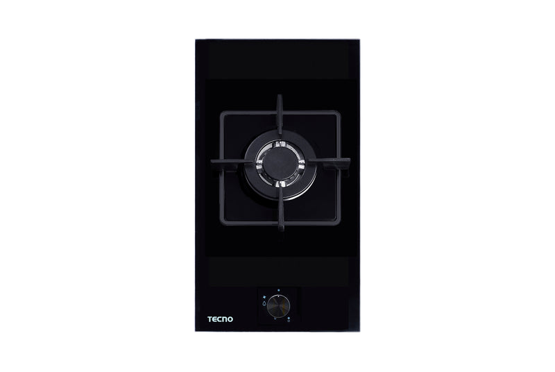 Tecno 30cm 1-Burner Glass Cooker Hob TA 311TRSV