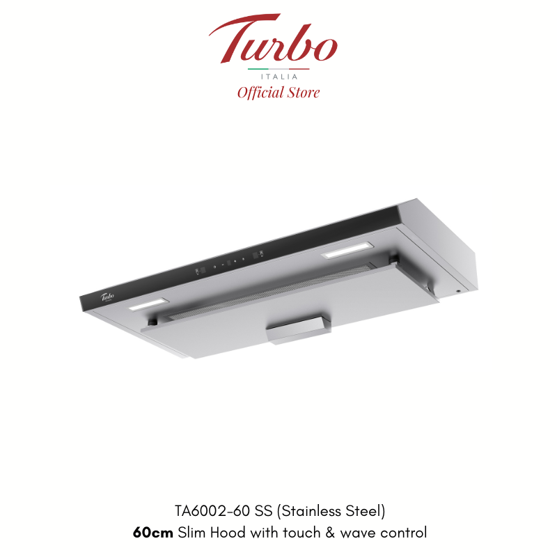 Turbo Incanto TA6002-60SS 60cm Slim Hood