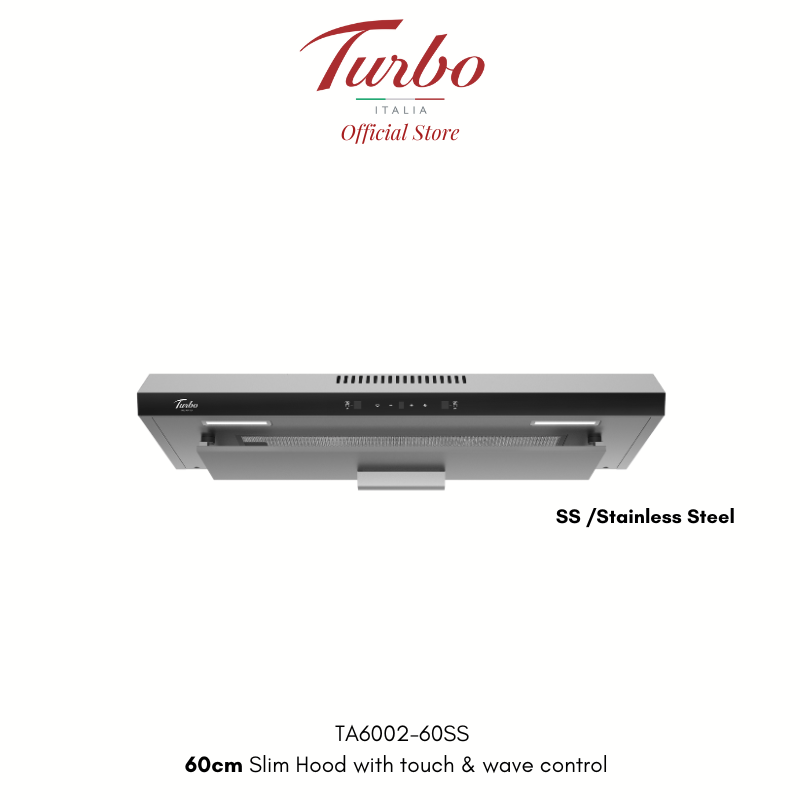 Turbo Incanto TA6002-60SS 60cm Slim Hood