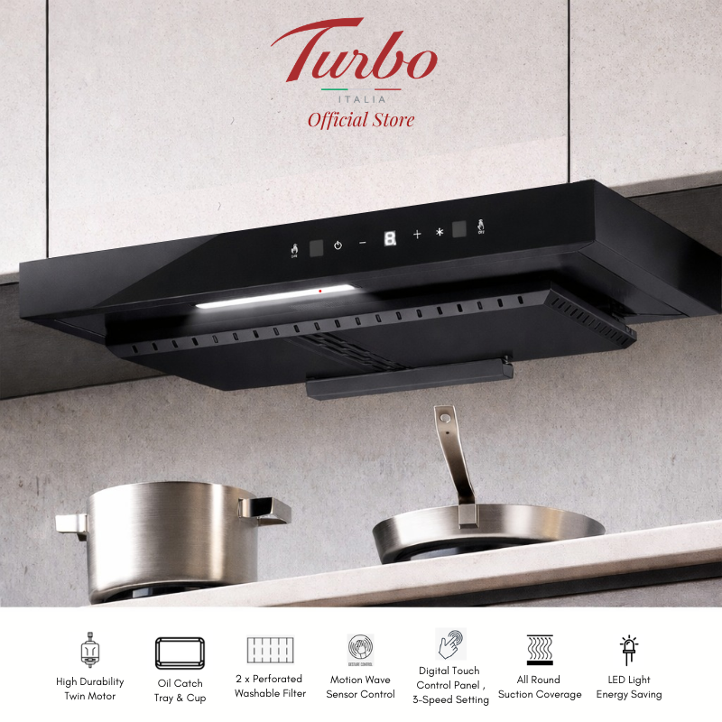 Turbo Italia TAL616-602 60cm Slim Hood