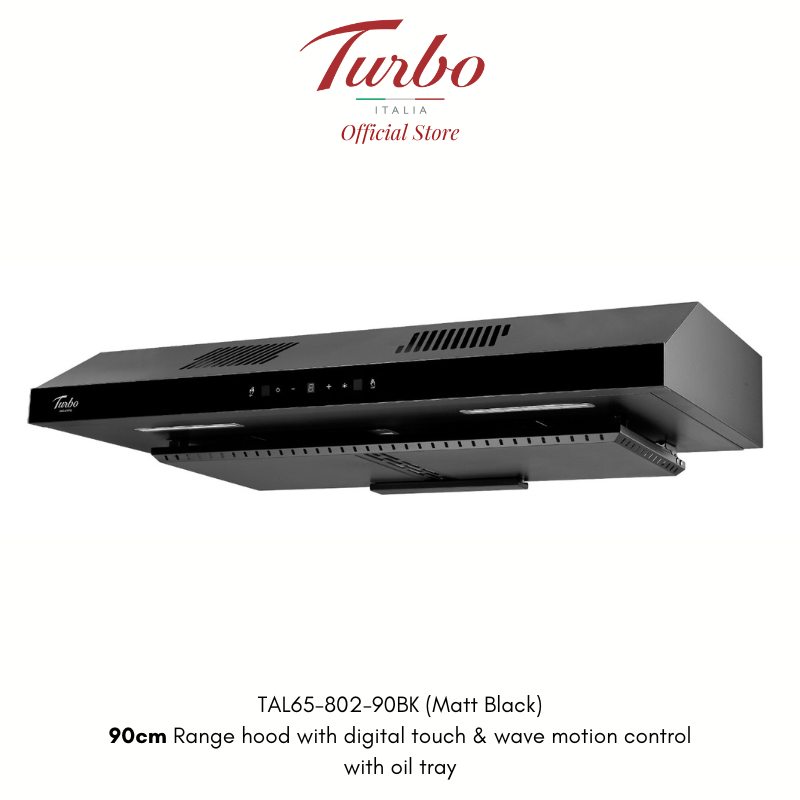 Turbo Italia TAL65-802-90 Series 90cm Range Hood