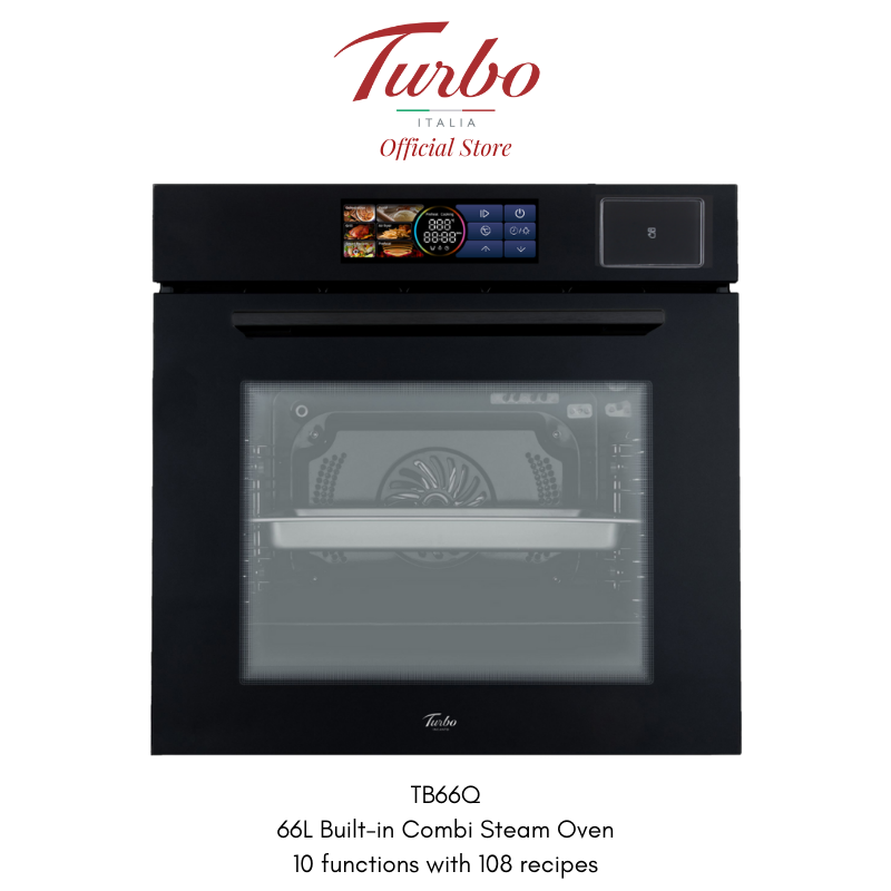 Turbo Italia TB66Q 66L Built-in Combi Steam Oven