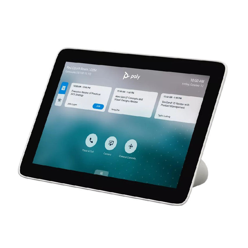 HP Poly Studio TC8 Touch Controller PoE White