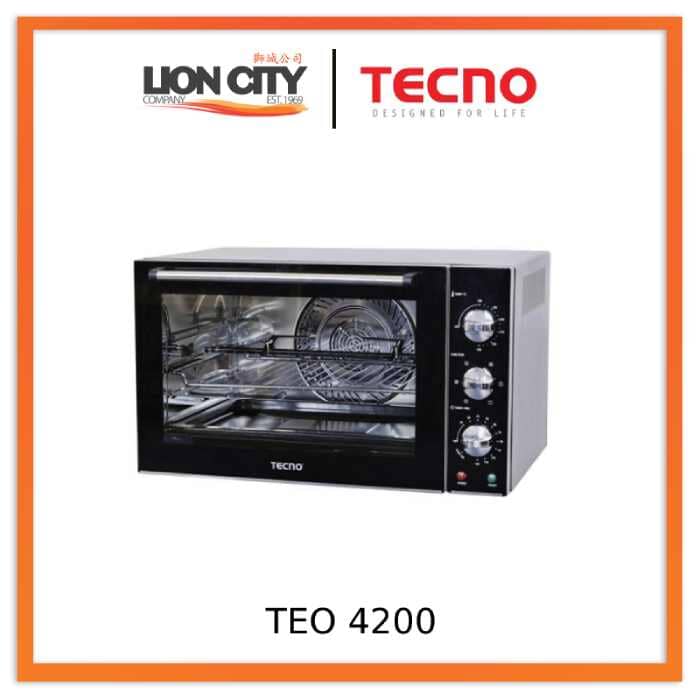 Tecno Uno TEO 4200 Convention Oven Stainless Steel 6 Functionc, 42L