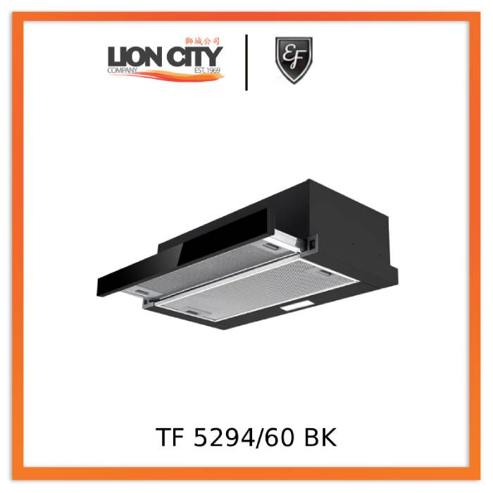 EF TF 5294/60 BK 60cm Telescopic Hood