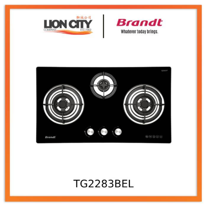 Brandt TG2283BEL 3 Burner Gas Hob