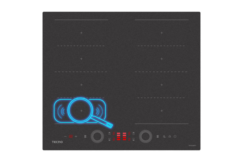 Tecno 60cm Flexible Zone Induction Hob TIH-6238FFi