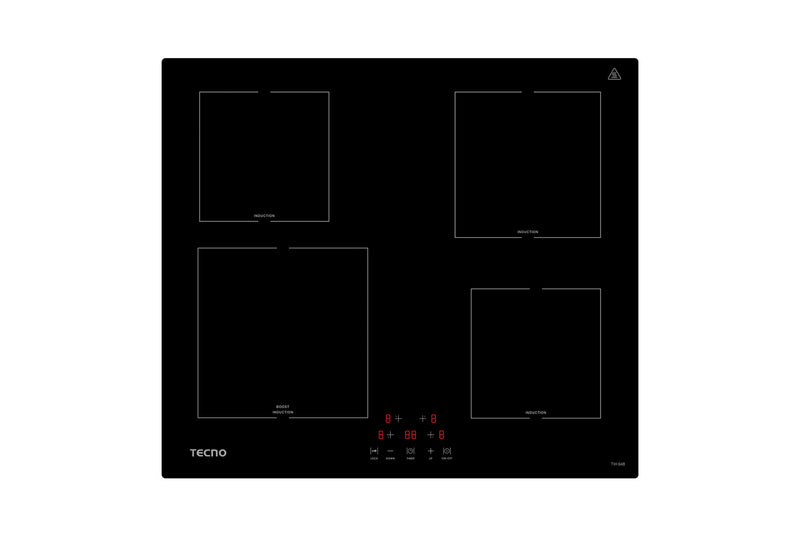 Tecno 60cm 4-Zone Induction Hob TIH 648