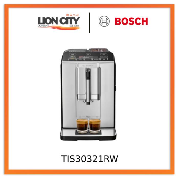 Bosch TIS30321RW Fully automatic coffee machine VeroCup 300 Silver