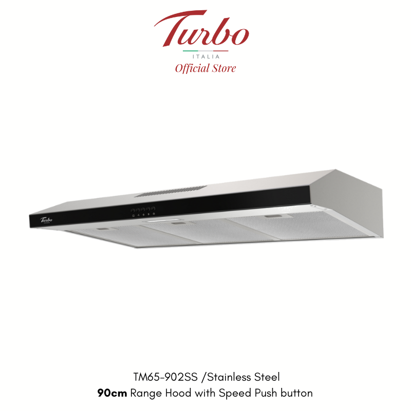 Turbo Italia TM65-902 Series 90cm Range Hood
