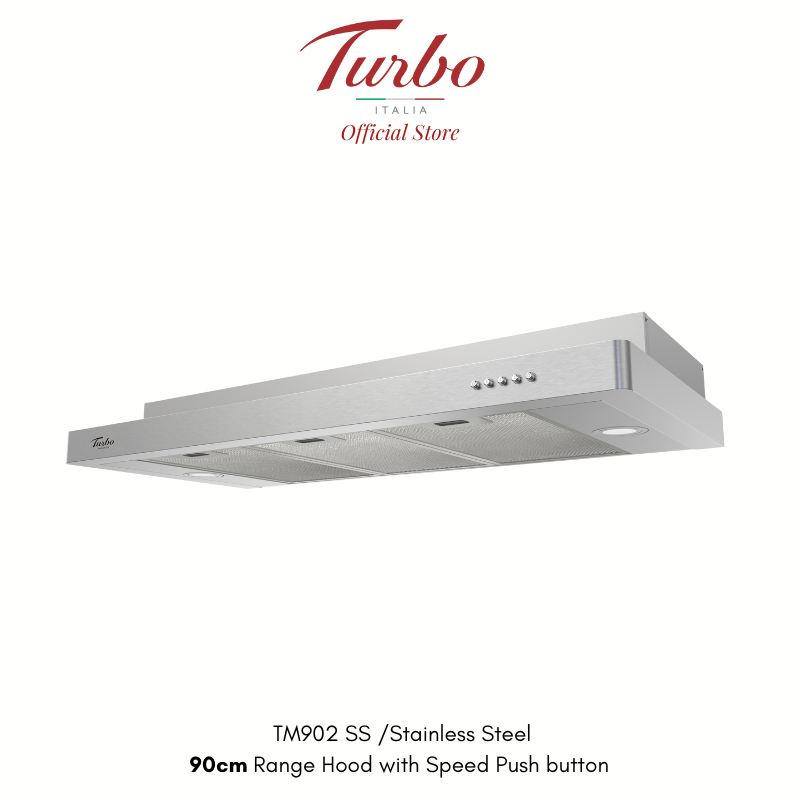 Turbo Italia TM902 Series 90cm Slimline Hood