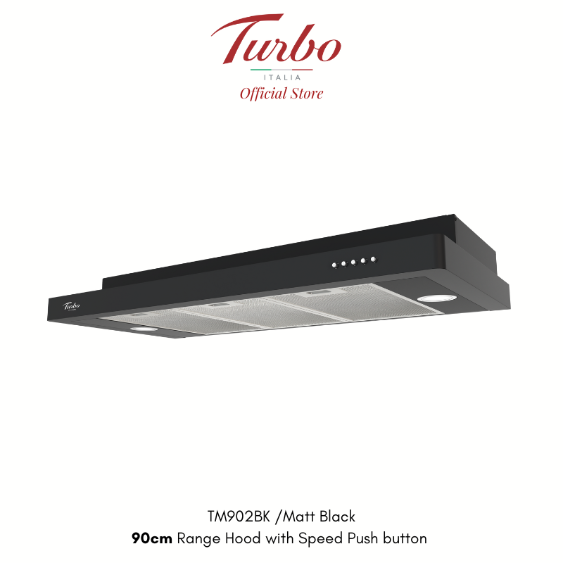 Turbo Italia TM902 Series 90cm Slimline Hood