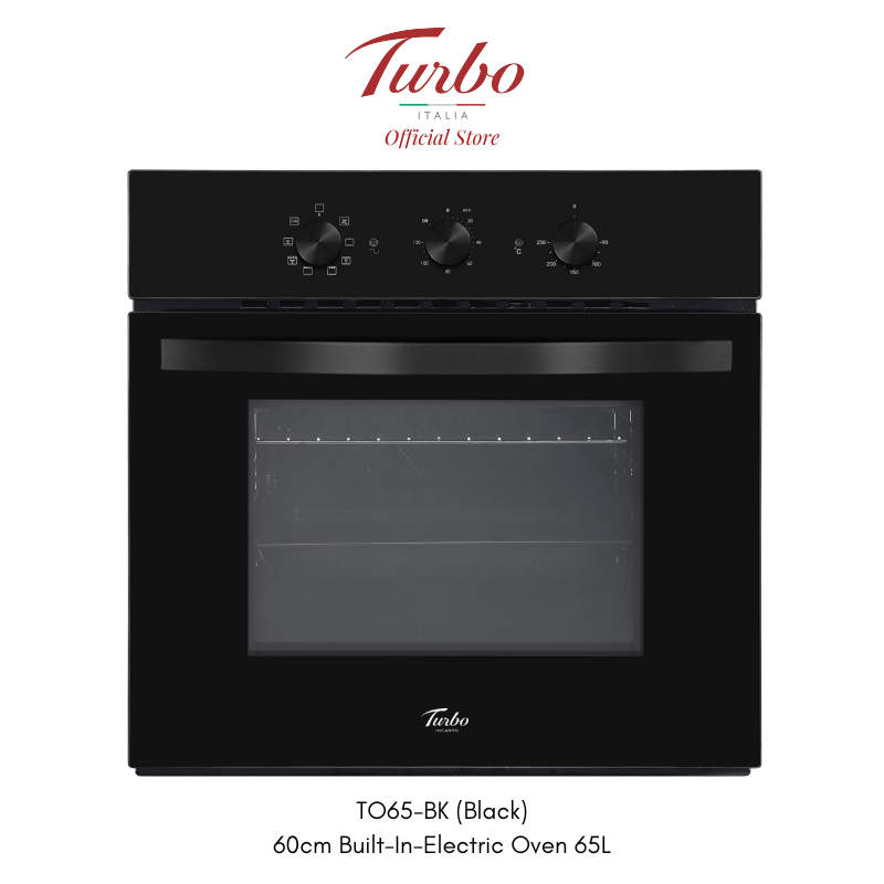 Turbo Italia TO65 Series 60cm Built-in Electric Oven 65L