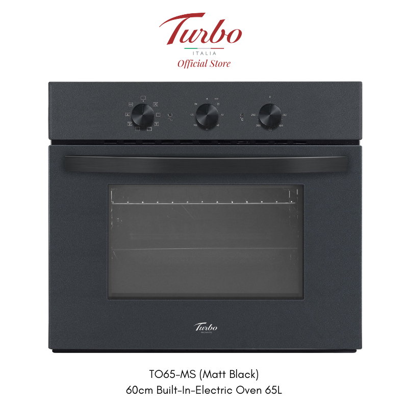 Turbo Italia TO65 Series 60cm Built-in Electric Oven 65L