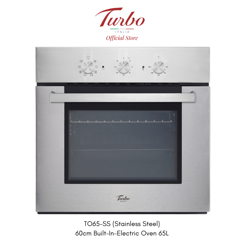 Turbo Italia TO65 Series 60cm Built-in Electric Oven 65L