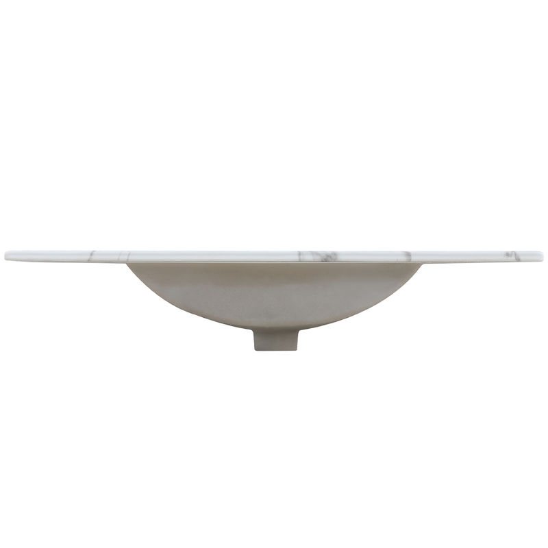 Rubine TOP 70M-VW 70.5cm Insert Top Ceramic Basin Stone Design