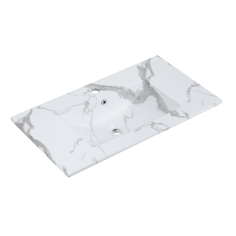 Rubine TOP 80M-VW Ceramic Basin Stone Design