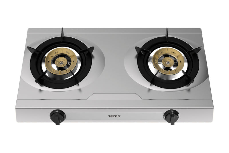 Tecno 2-Burner Stainless Steel Table Cooker TTC 0328SV