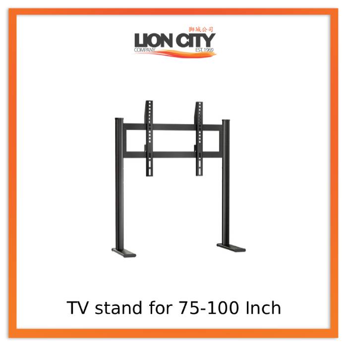 Adjustable TV stand for 75‑100 Inch Screens