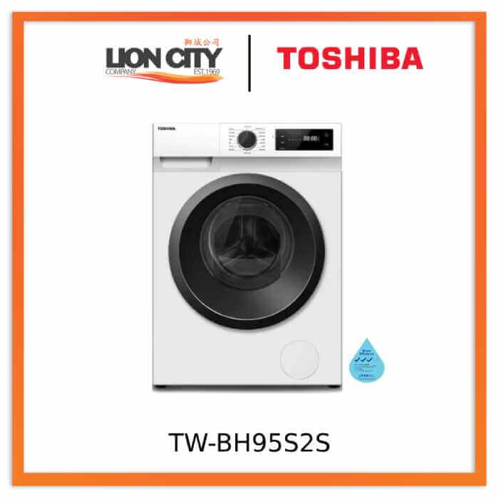 Toshiba TW-BH95S2S 8.5Kg Front Load Washing Machine