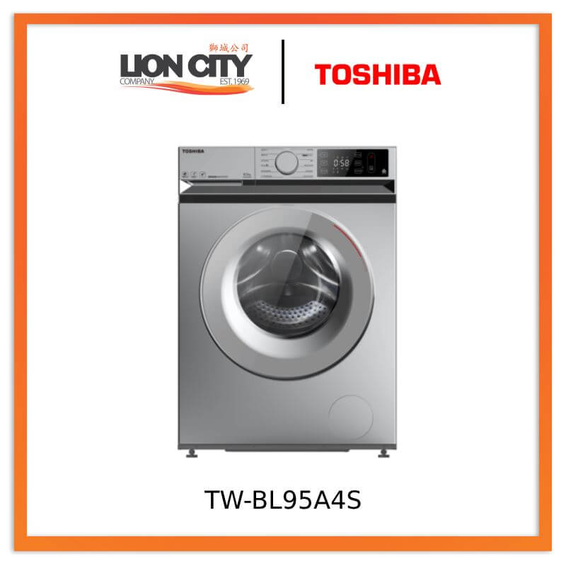 Toshiba TW-BL95A4S 8.5Kg Front Load Washing Machine